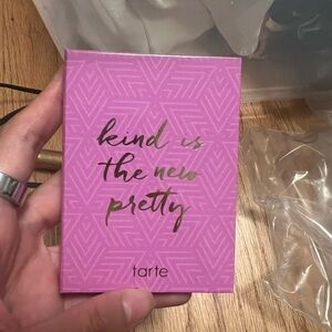 Tarte kind is the new pretty travel makeup palette